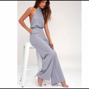 Lavender Halter Jumpsuit